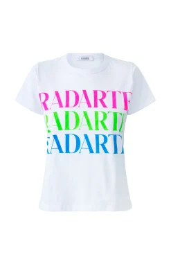 Rodarte Block Font Radarte T-Shirt Fashion