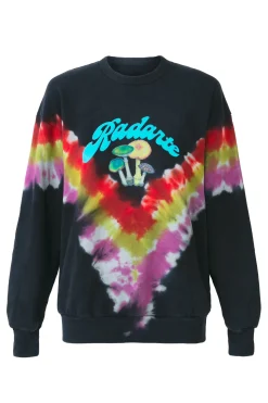Rodarte Tie Dye Mushroom Print Radarte Sweatshirt Discount