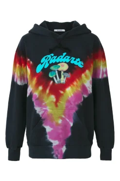 Rodarte Tie Dye Mushroom Print Radarte Hoodie Outlet