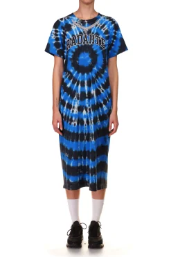 Rodarte Tie Dye Radarte T-Shirt Dress With Rhinestone Detail Best